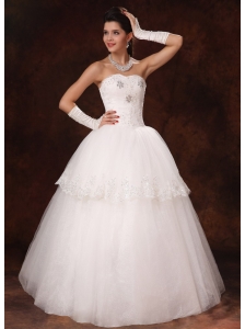 Lace Beaded Sweetheart Church Wedding Dress For Customize Hottest In Orange Beach Alabama