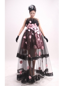 Exquisite Prom Dress With Tulle and Sequin