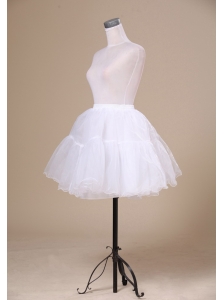 2013 New Arrival White Mini-length Petticoat