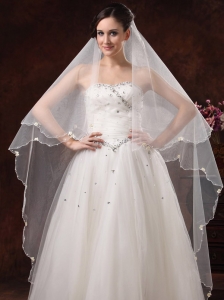 Royal Discount Tulle Bridal Veils For Wedding