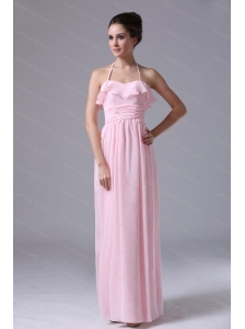 2013 Custom Made Pink Halter Dama Dress Online