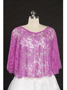 Summer Beading Lace Pink Hot Sale Wraps for 2014