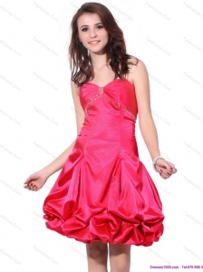 Sweetheart Pretty Prom Dresses with Pick Ups and Beading
