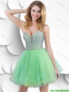 New Arrivals Gorgeous A Line Strapless Prom Gowns with Beading