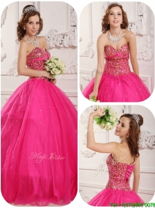 Clearance  A Line Sweetheart Quinceanera  Dresses  with Beading
