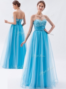 Classical Empire Sweetheart Beading Dama Dresses for Pageant