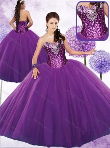 Cute Ball Gown Quinceanera Dresses with Beading and Sequins