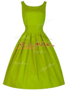 Admirable Sleeveless Lace Up Knee Length Ruching Quinceanera Court Dresses