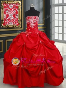 Extravagant Sleeveless Lace Up Floor Length Beading and Pick Ups 15 Quinceanera Dress