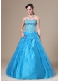 Beading Decorate Bodice A-line Sweetheart Neckline Floor-length 2013 Prom / Evening Dress