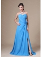 Discount teal Sweetheart Dama dress Chiffon For Quinceanera