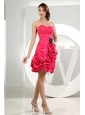 Hot Pink Sweetheart Ruch Pick-ups Dama Dress 2013