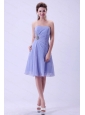 Lilac Chiffon Short Dama Dress On Sale