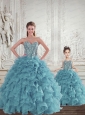 Gorgeous Beading and Ruffles Princesita Dress for 2015 Spring