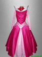 Exclusive A Line Off the Shoulder Sweet 16 Dresses in Hot Pink