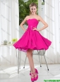 Custom Made Sweetheart Short Prom Dress with Bowknot
