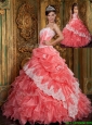 Discount Ball Gown Floor Length Ruffles Quinceanera Dresses