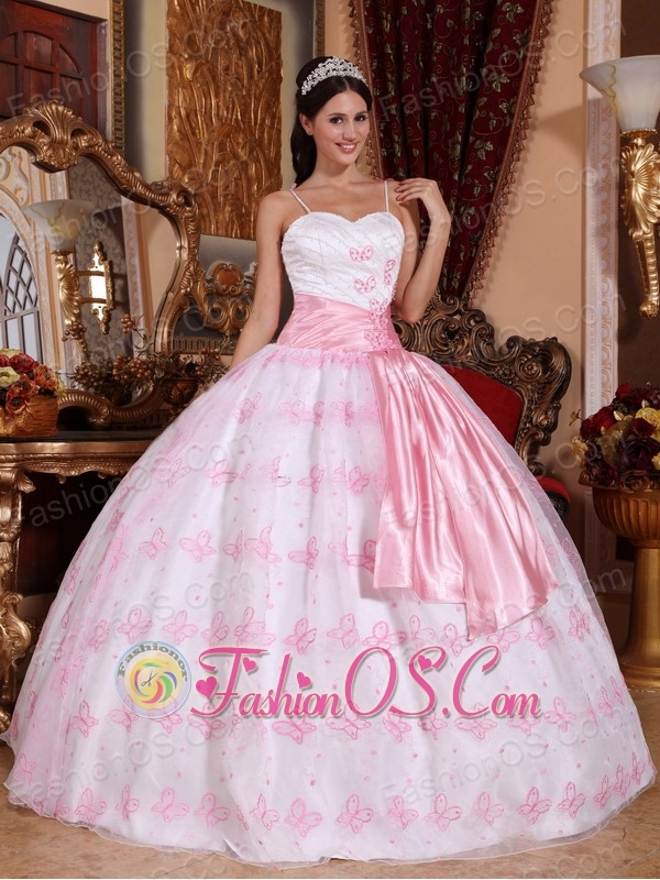 baby pink quinceanera dresses